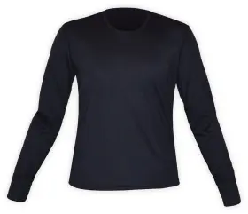 441091 Hot Chillys Youth Mid Weight Crewneck Midweight Relaxed Fit Base Layer - Black