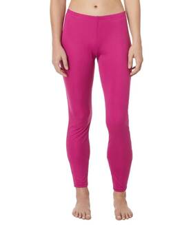 Hot Chillys 614996073179 50 Women S Peach Skins Solid Bottom- Festival Fuchsia-large-new Tag