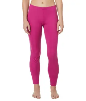 Hot Chillys 614996073179 50 Women S Peach Skins Solid Bottom- Festival Fuchsia-large-new Tag