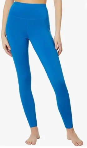Hot Chillys 614996082607 100 Women S Base Layer Pants Print Pocket Leggings-blue-small-new