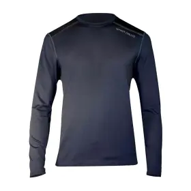 L93507 Hot Chillys 614996666692 Mens Black Micro Elite Chamois Base Layer Top Size S