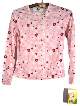 Hot Chillys 614996809679 Pepper Performance Base Layer M Youth Prt Crew Nwt