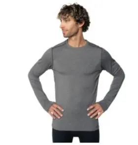 Hot Chillys 614996851678 Mens Micro Elite Chamois Crewneck Top Midweight Fit Base Layer Large