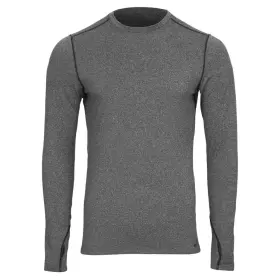 Hot Chillys 614996851708 Men Micro Elite Chamois Crewneck Top Midweight Fit Base Layer Xlarge
