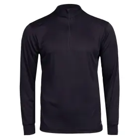 Hot Chillys 614996920190 Mens Peach Skins Solid Zip-t Lightweight Relaxed Fit Base Layer Top