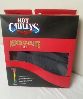 Hot Chillys 614996961049 Mens Micro Elite Xt Mountain Weight Pant Gray Xl New 85 Msrp