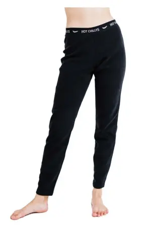 Hc4098 Hot Chillys Womens Performance Base Layer La Montana Pant Small Black Nwt