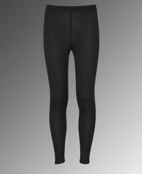 Hc870 Hot Chillys Youth Pepper Skins Bottom Black Size Medium