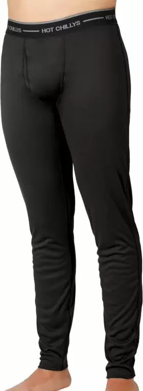 L28542 Hot Chillys L5548 Peach Skins Fly Bottoms Black Mens Size Xl