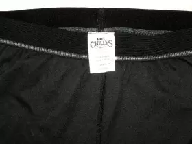 Pb3071 Hot Chillys Womens Sz Xl Pepper Bi-ply Relax Fit Bottom Black Thermal Baselayer