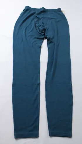 Lg0036-2429 Ibex Mens Woolies 250 Merino Wool Base Layer Bottoms Cd4 Oceanic Medium Nwt
