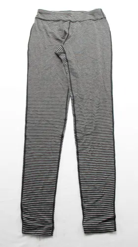 W-lg0005-2035-s Ibex Womens Woolies Pro Tech Bottom Base Layer Cd4 Black/grey Stripe Small Nwt
