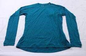 Ibex W-ls0012 Womens Woolies Pro Tech Crew Base Layer Cd4 Lake Effect Size Xl Nwt