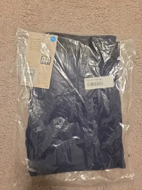 102748401 Icebreaker New Mens Merino Wool Everyday Thermal Leggings With Fly Size Xl Black