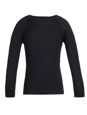 Icebreaker 104501001 Kids Merino 200 Oasis Long Sleeve Crewe Thermal Tops