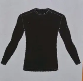 Icebreaker 194114764269 Merino Body Fit 100% Pure Base Layer. Lg Black. M 200 Oasis Ss Crewe