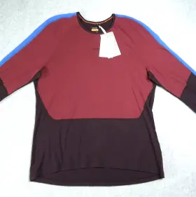 Icebreaker 195437921094 Mens Merino 200 Sonebula Thermal Top Xl Long Sleeve Crew New