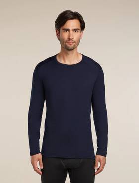 Icebreaker Ib104371001 Merino 260 Tech Crewe Top - Mens Large / Midnight Navy
