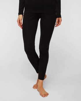 Icebreaker Ib104383 200 Oasis Thermal Leggings Women Xl Black Merino Wool Slim Fit Ddr209
