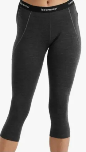 Ib104889a01 Icebreaker Womens 260 Zone Legless Jet Hthr Black Xl