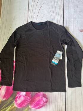 Iceburg 716398666949 Thermal Underwear Long Sleeve Top Mens Size Large Black