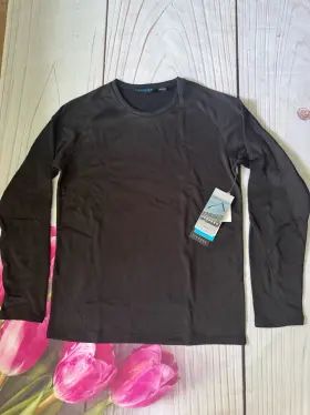 Iceburg 716398666949 Thermal Underwear Long Sleeve Top Mens Size Large Black