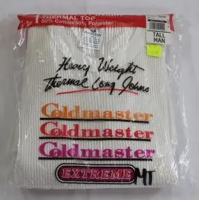 Indera 091641101041 Thermal Long Johns - Top Heavy Weight Medium Tall Old Stock