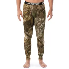814dr Indera Men S Realtree Apx Camo Thermals Base Layer Pants Cold Weather