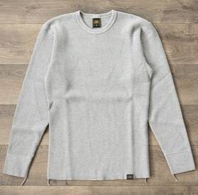 Iron Heart Ihtl-1700-gry Extra Heavy Cotton Thermal Grey - Medium