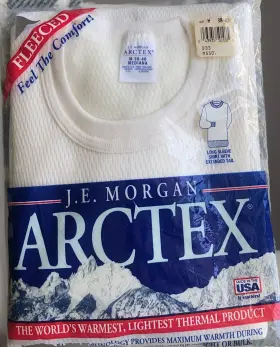 J E Morgan 043935501075 J.e. Arctex Long Sleeve Thermal Shirt Ext Tail Med 38-40 Nos