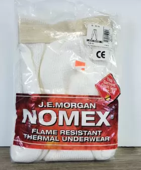 J.e. Morgan 043935615710 Je Nomex Flame Resistant Thermal Underwear Drawers Mens S Xl New Open Vtg