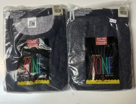 Jockey 043935035112 Zone Dual Face Thermals Long Sleeved Shirt And Ankle Length Bottom Set Of 2
