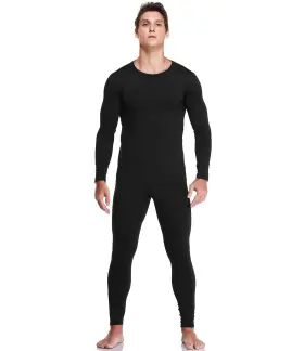 Jzcreater 928868739525 Thermal Underwear For Men Mens Long Johns Set Fleece Lined