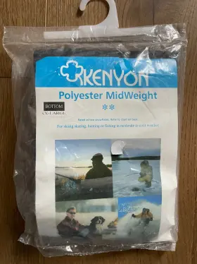 Kenyon 074495332663 Nwt Mens Polyester Midweight 2xl Thermal Underwear Base Layer Bottoms