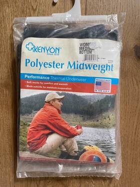 Kenyon 074495432363 Nwt Womens Midweight Performance Thermal Base Layer Bottom Underwear