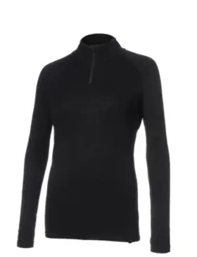 21179 Kombi 21179- Juniors Accu-dri Merino Blend Midweight 1/4 Zip Tops 190g S
