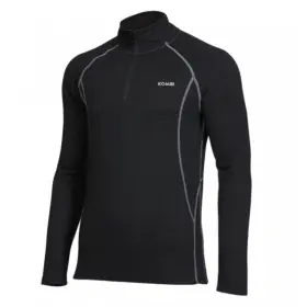 B20371 Kombi Mens B2 Merino Blend Zip Top 190g Mid-weight Base Layers Size 2xl Black