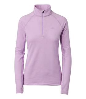 L.l. Bean 197289315106 L.l. Synthetic Base Layer Midweight Women S 1/4 Zip Lavender Ice Size M
