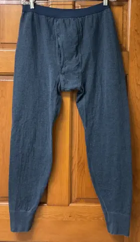 277217 L.l. Bean Ll Mens Heavyweight Double Layer Long Underwear Base Blue Large Tall