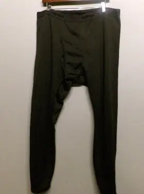 Mc-7044563 Lapasa Heavyweight Thermal Fleece Lined Cold Weather Base Layer Bottom 2xl