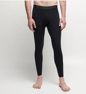 Le Bent 09349922009410 Mens Core Lightweight Bottom Base Layer Black Size Xl