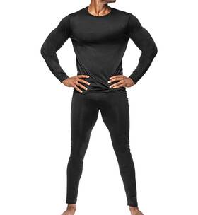 Lumbr Jack 17469 Mens Thermal Underwear Set 2 Piece Fleece Lined Long Johns Base Layer Winter