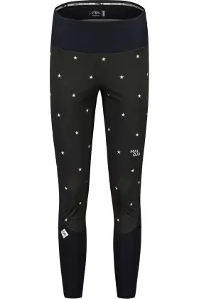 38139-1-8925-s Maloja Raukem. Womens Insulated Tights Deep Black Stars Small