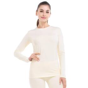 Mancyfit Mf-1892 Womens Thermal Top Fleece Lined Long Sleeve Base Layer Shirt