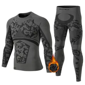 Meetwee 798044103626 Mens Thermal Underwear Cold Weather Ski Base Layer Set Functional Warm Winte