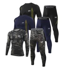 Meetyoo 738060708047 Thermal Underwear For Men Long Johns Fleece Lined Hunting Gear Bottom Top Set