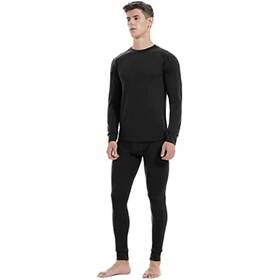 Merino 6774 Men Wool Base Layer Set Winter Underwear Bottom Long Sleeve Top Xxl