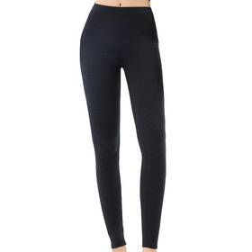 Merino Protect Mt5166-us Womens 100% Wool Thermal Leggings Ski Hiking Soft Long Johns Black