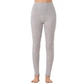 Mt5515-ca Merino Protect 100% Wool Leggings Womens Thermal Base Layer Pants Long Underwear Heav