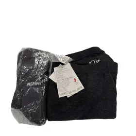 Merino Tech 895261814772 Wool Base Layer Mens Bottom Pants With Socks In A Size Medium